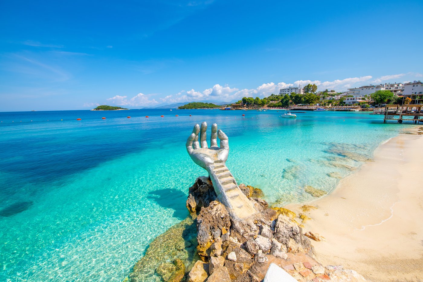 Albania Riviera — Ksamil coastline